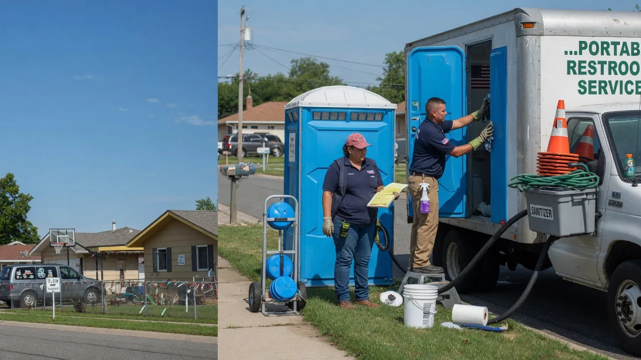 Portable Toilet Rental in Veedersburg, IN near me